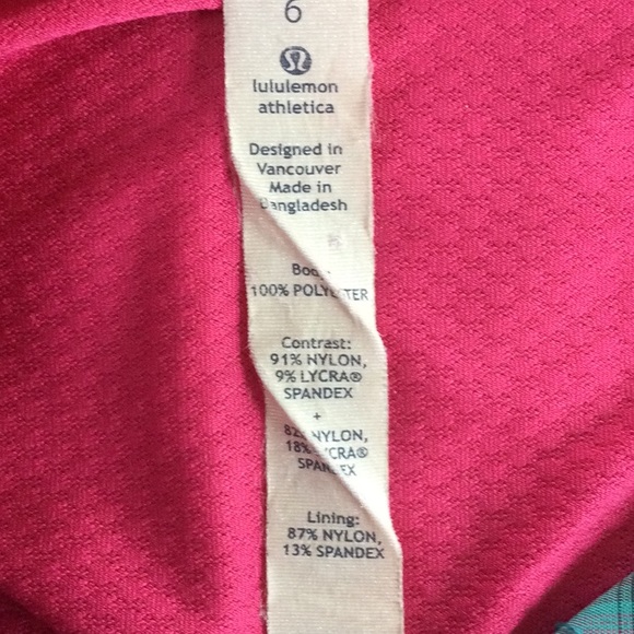 Lululemon - Run Reflection Half Zip Jacket - Senorita Pink Plaid - Picture 11 of 11